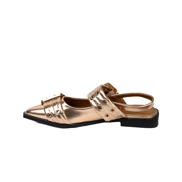 RIKELI82A CASUAL BALLERINA FLAT Bronce