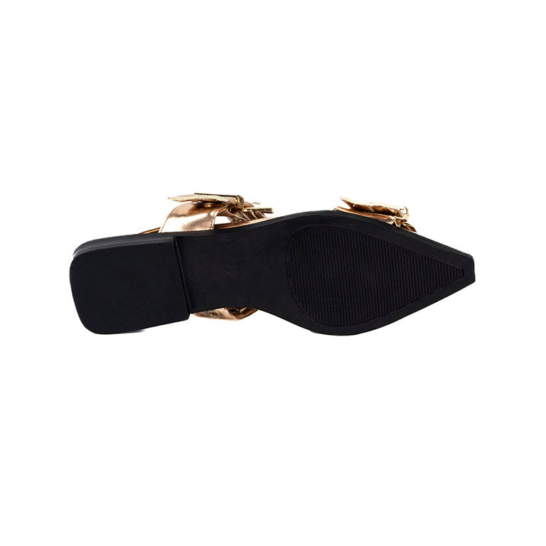 RIKELI82A CASUAL BALLERINA FLAT Bronce
