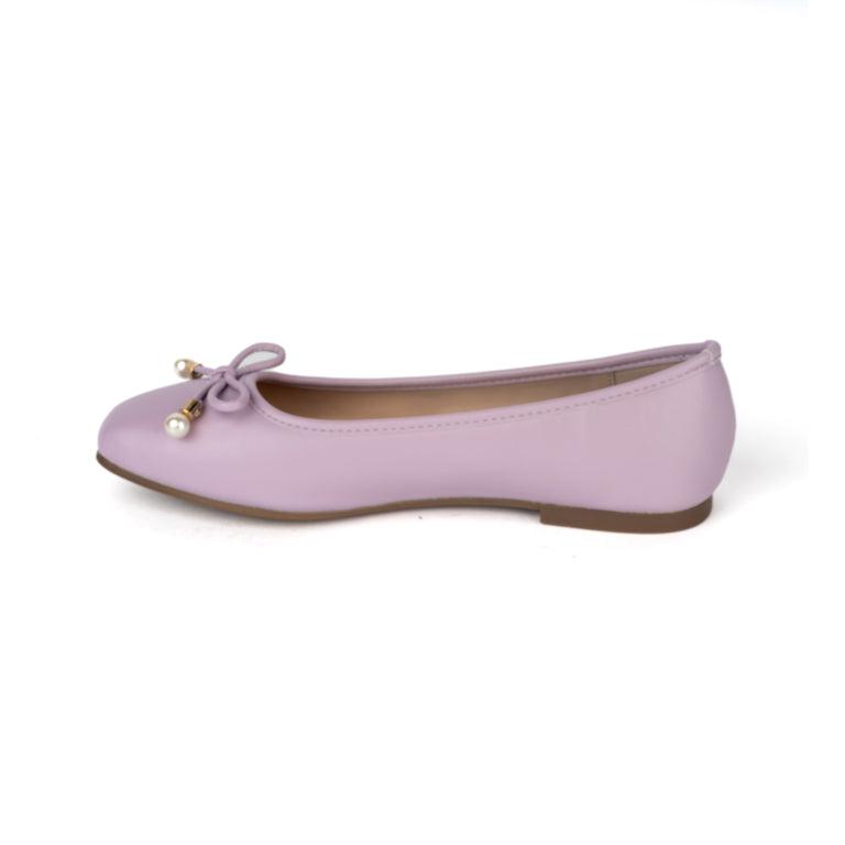 RIKELI107B BALLERINA FLAT Lila