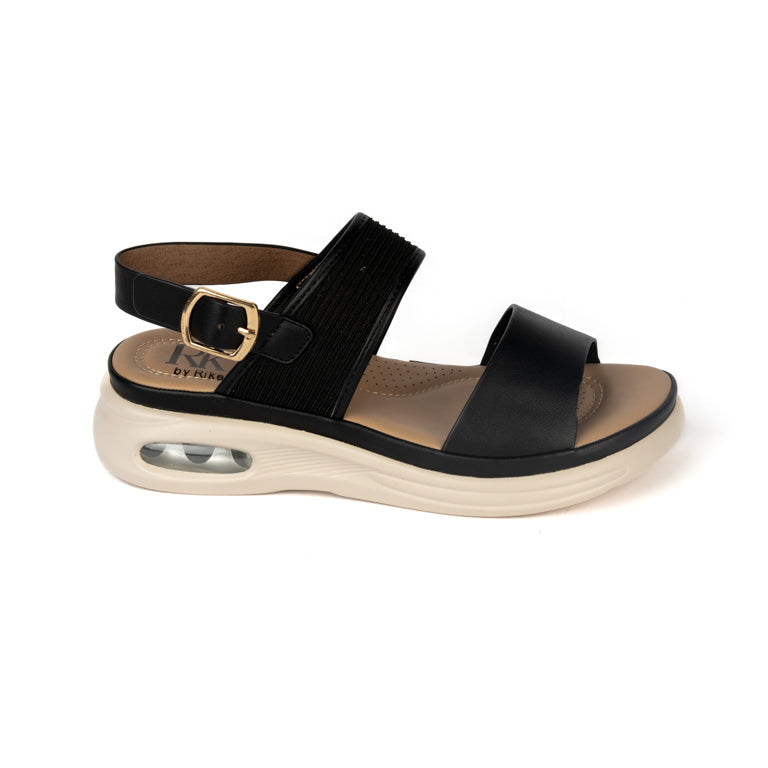RIKELI111A CASUAL SANDALIAS CMS 3 Negro
