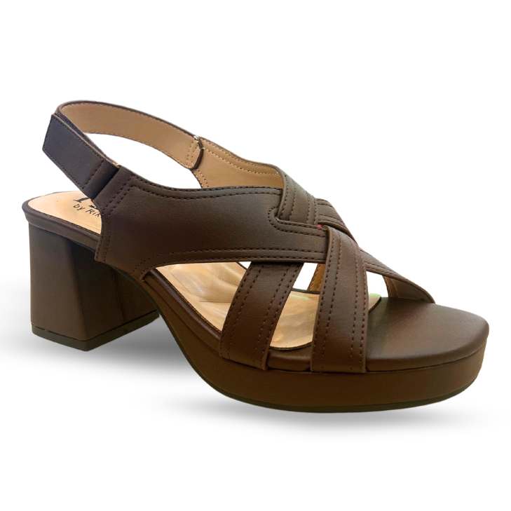 RIKELI126A SANDALIAS TACON CMS 5 Marron