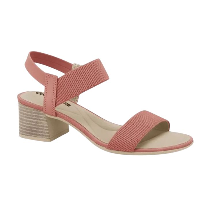 24-56401 CASUAL SANDALIAS TACÓN Rosado 35