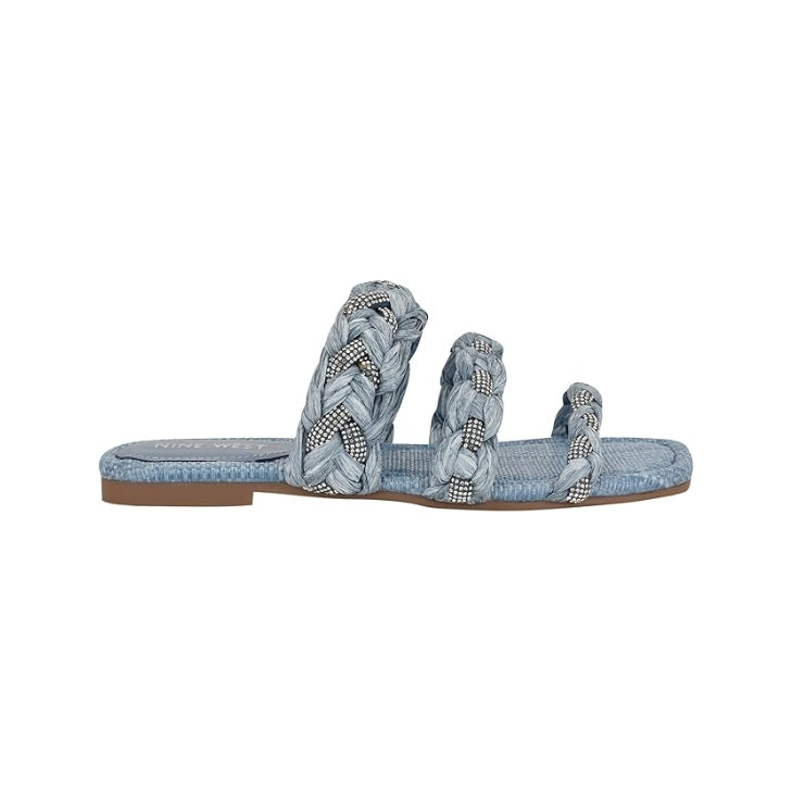 WNQAZZ3 SANDALIAS FLAT Azul