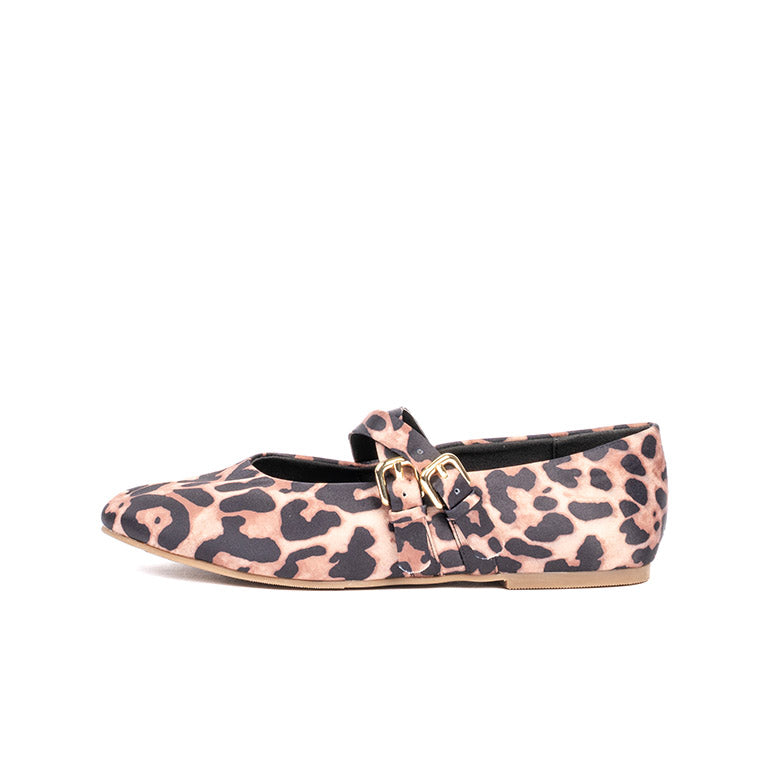 T059 BALLERINA FLAT Animal Print