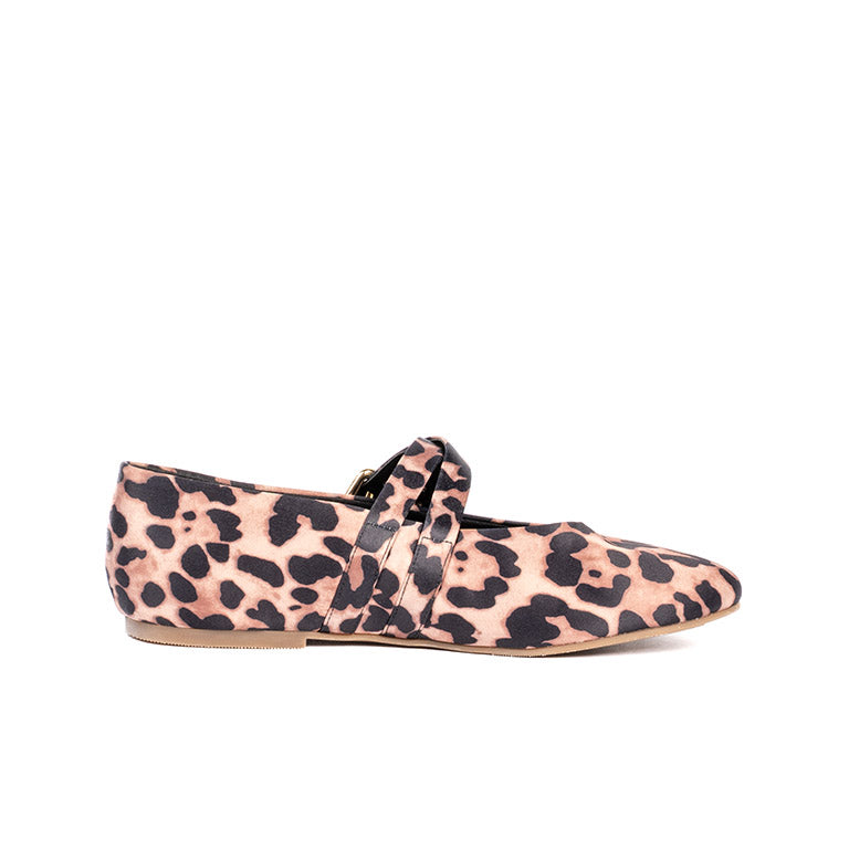 T059 BALLERINA FLAT Animal Print
