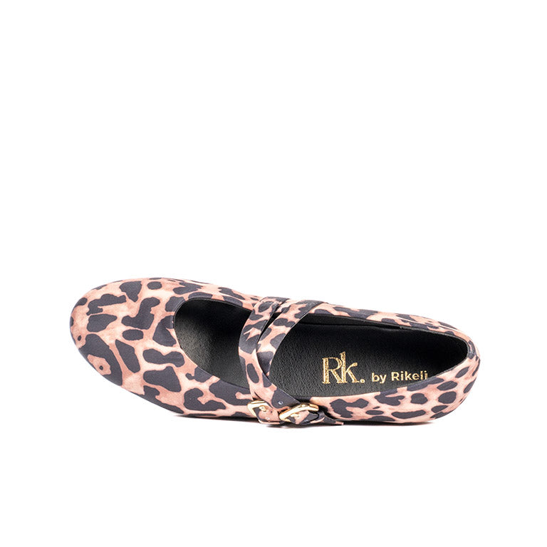 T059 BALLERINA FLAT Animal Print