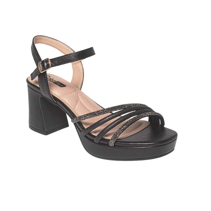 KARLA331LA CASUAL SANDALIAS CMS 4 Negro