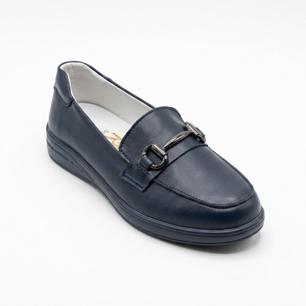 T013 MOCASINES FLAT Azul