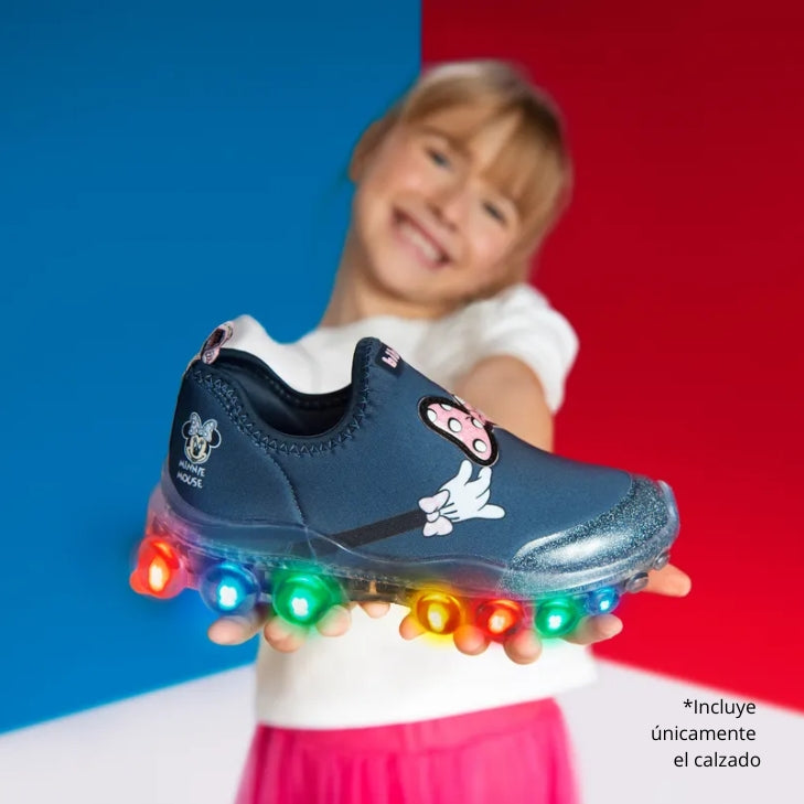 1217087 TENIS MINNIE DE DISNEY Azul