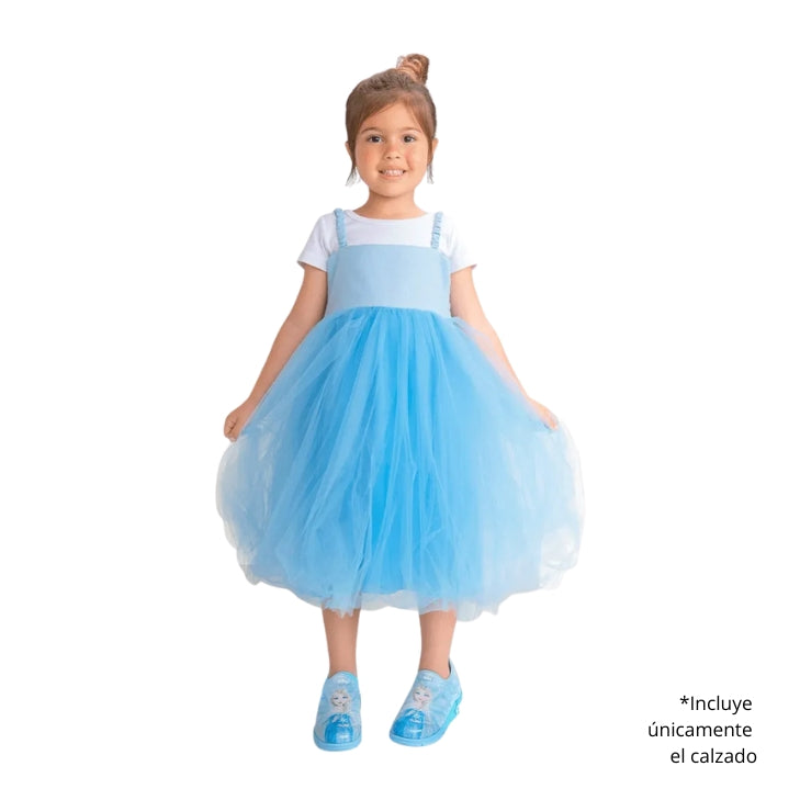 1228097 TENIS FROZEN SPACE DE DISNEY Celeste