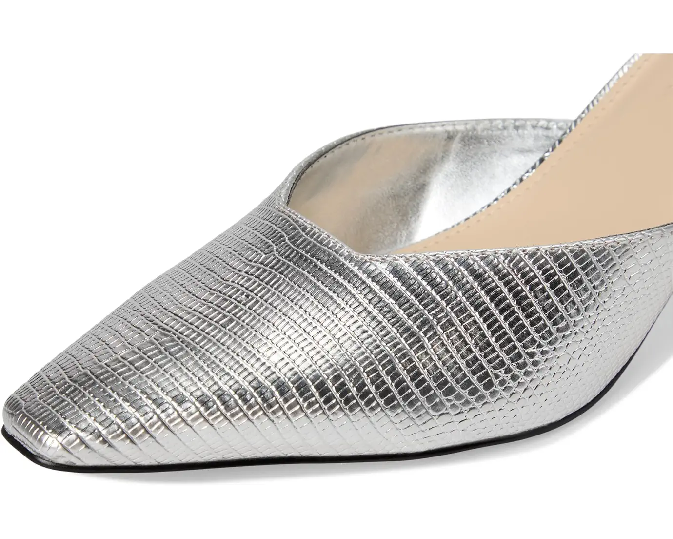 TACÓN NINE WEST SILVER