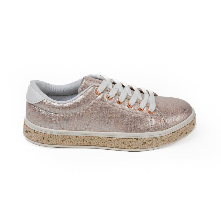 CY-230761 CASUAL FLAT MOCASÍN Rosado