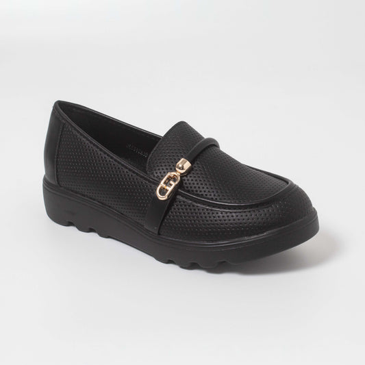 JESSICA101LA CASUAL MOCASINES SLIP-ON (DE METER) Negro