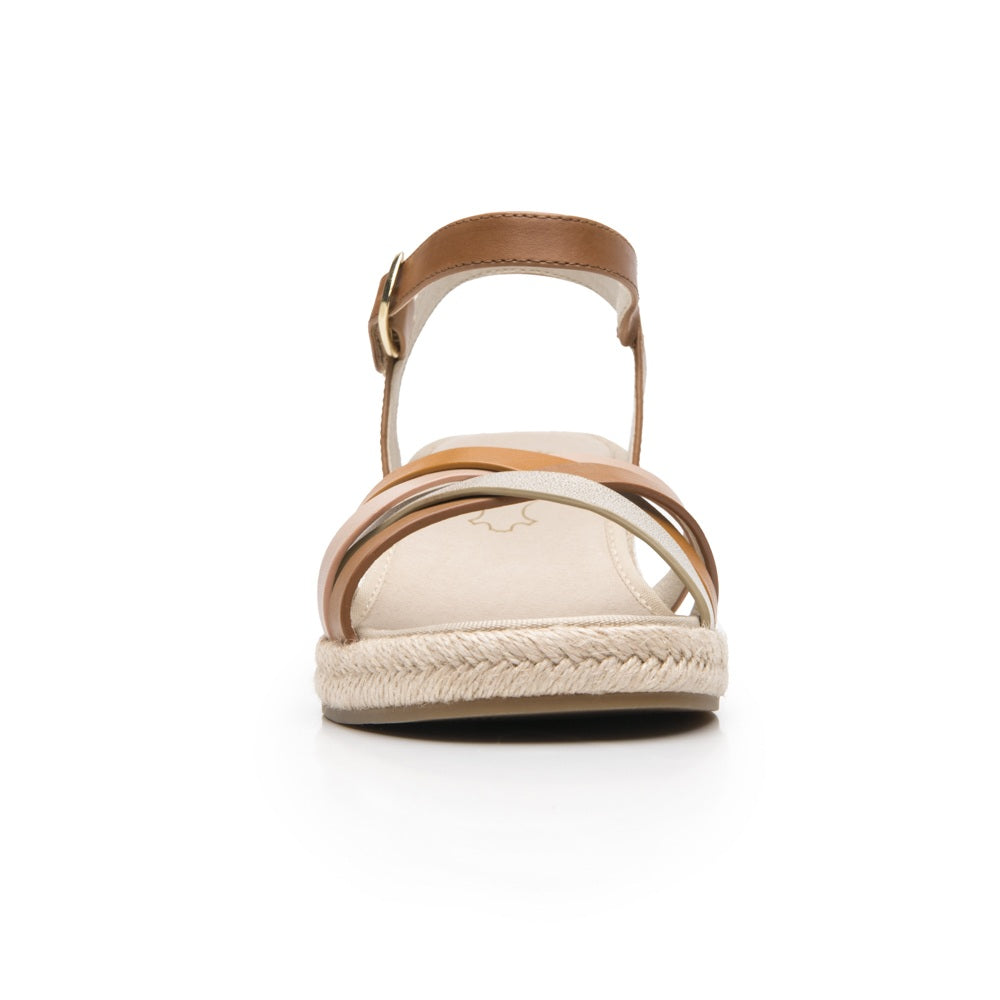 135402 SANDALIAS CUÑA MERIDA Tan