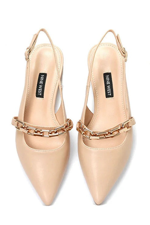 A10148439012010 CASUAL BALLERINA FLAT Beige