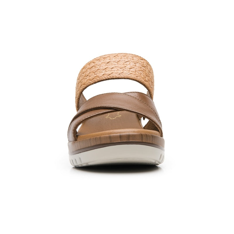 113324 SANDALIAS CUÑA EMILY Tan