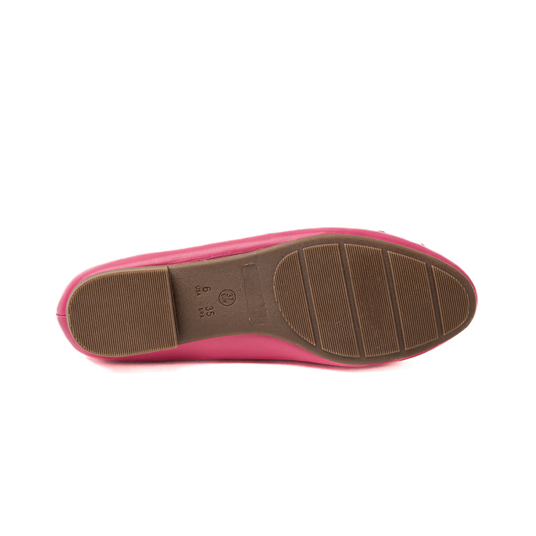 RIKELI44 CASUAL BALLERINA FLAT Fushia