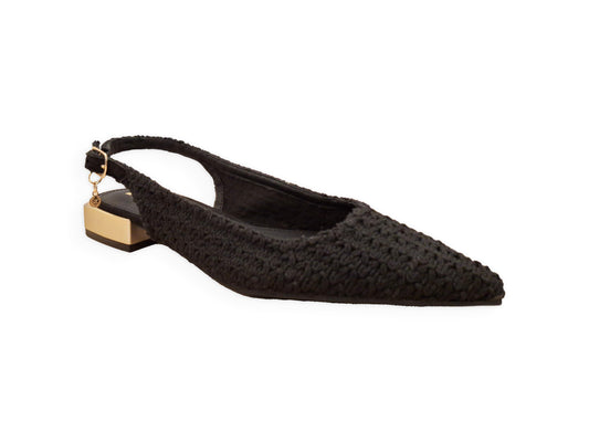 144066 CASUAL SANDALIAS SLIP-ON (DE METER) Negro