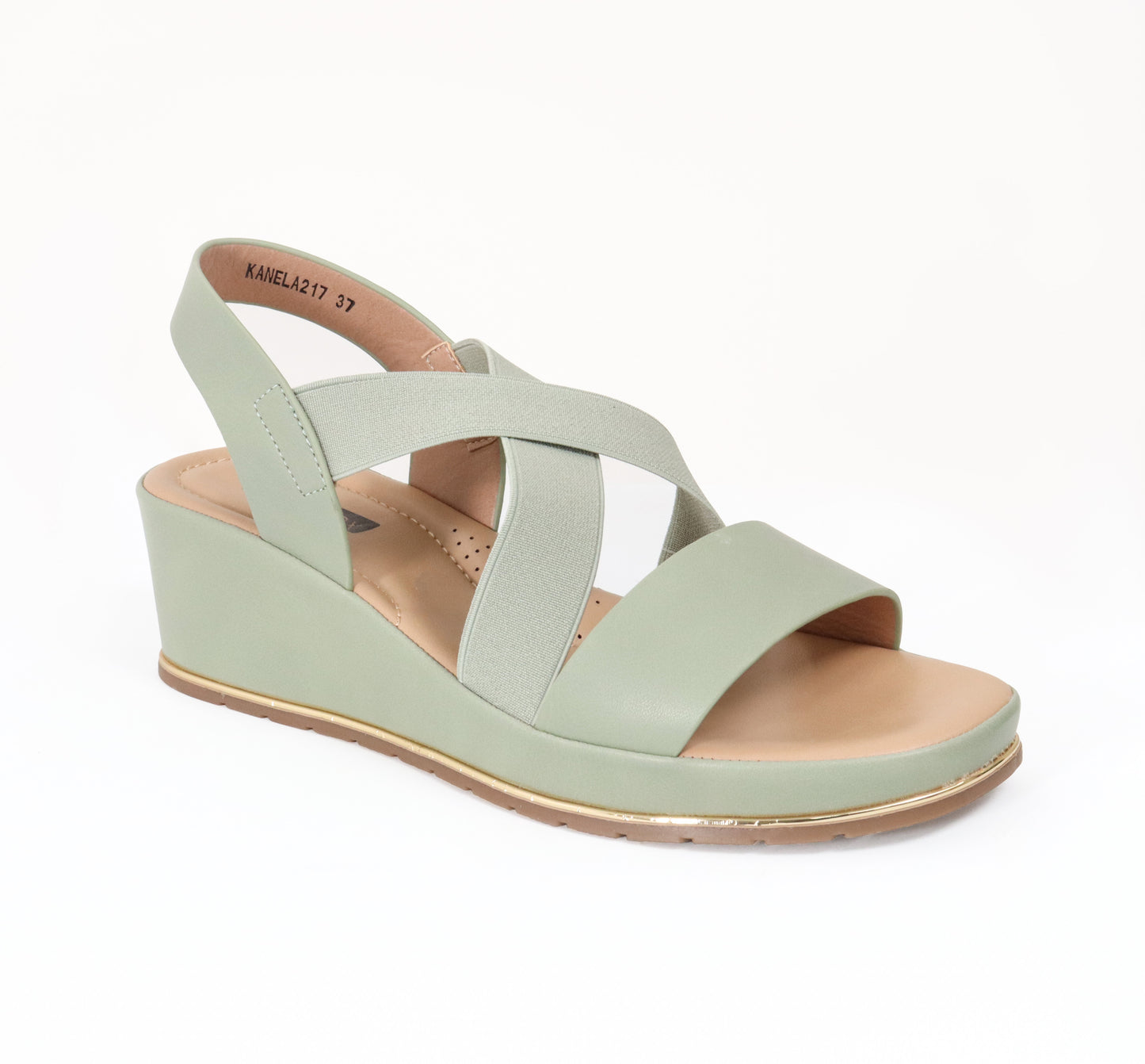 KANELA217LA CASUAL SANDALIAS CON HEBILLA Verde