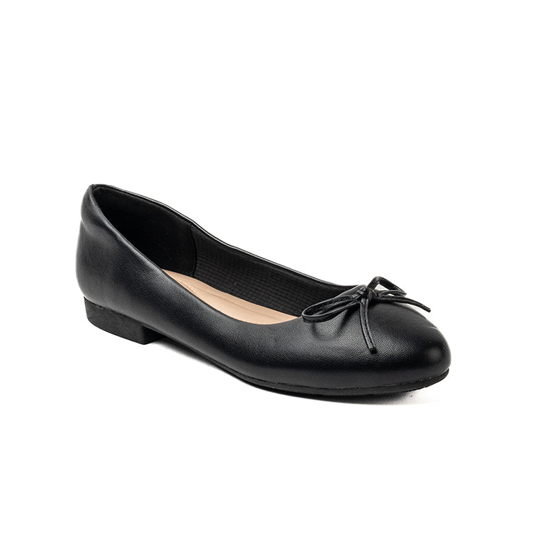 RIKELI44 CASUAL BALLERINA FLAT Negro