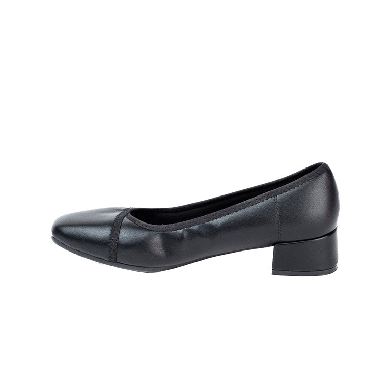RIKELI101A CASUAL BALLERINA TACÓN Negro