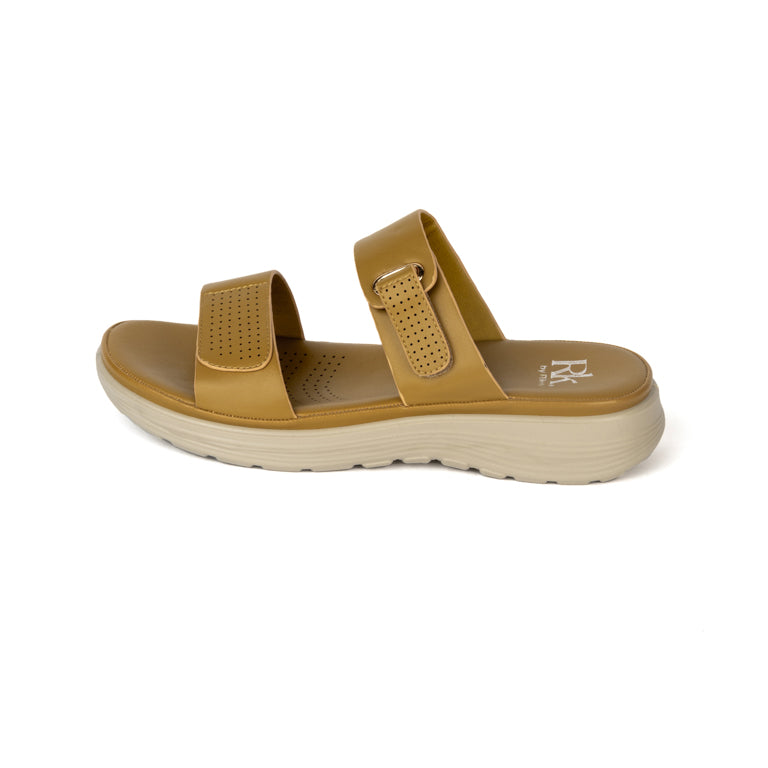 T0028 SANDALIAS CONFORT CONFORT Mostaza