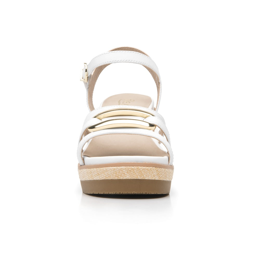 135601 SANDALIAS CUÑA ESTER Blanco