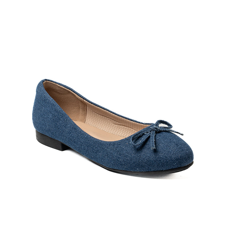 RIKELI44 CASUAL BALLERINA FLAT Azul