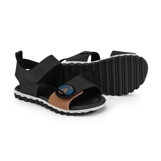 1081074 CASUAL SANDALIAS COMFORT Negro