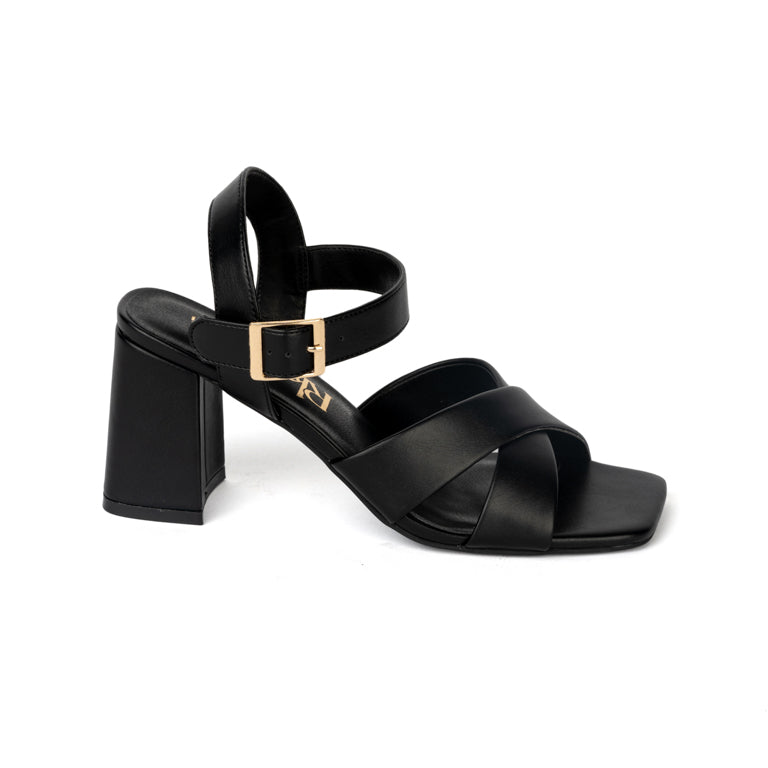 23318-04 SANDALIAS TACÓN CMS 7 Negro