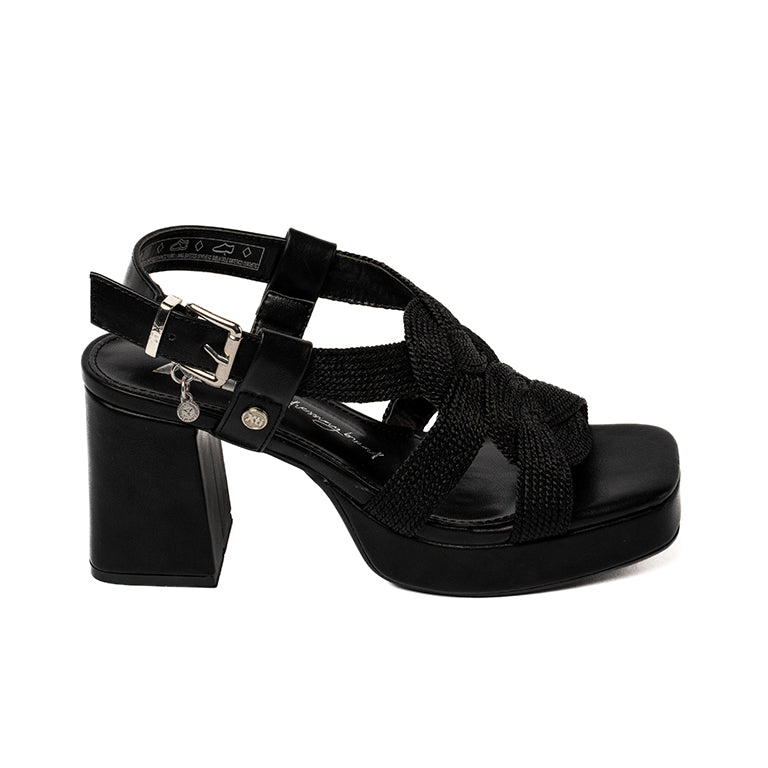 142337 CASUAL SANDALIAS CMS 8 Negro
