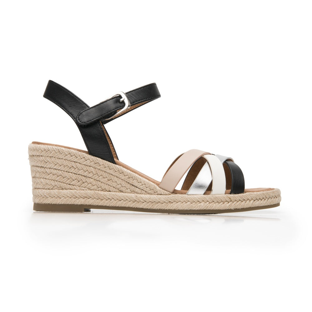 135402 SANDALIAS CUÑA MERIDA Negro