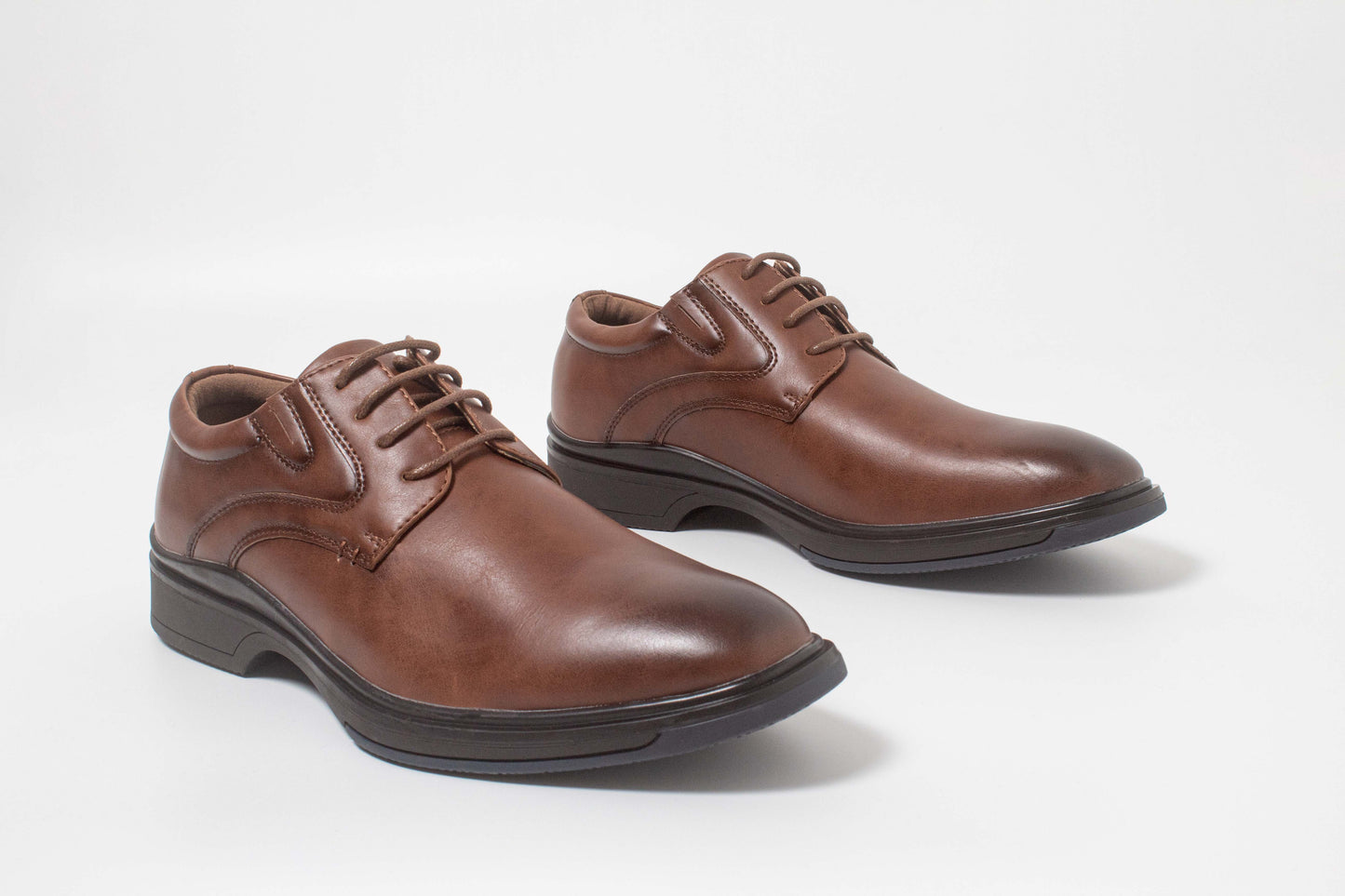 BRUNO023MB CASUAL VESTIR AMARRADOS Marron