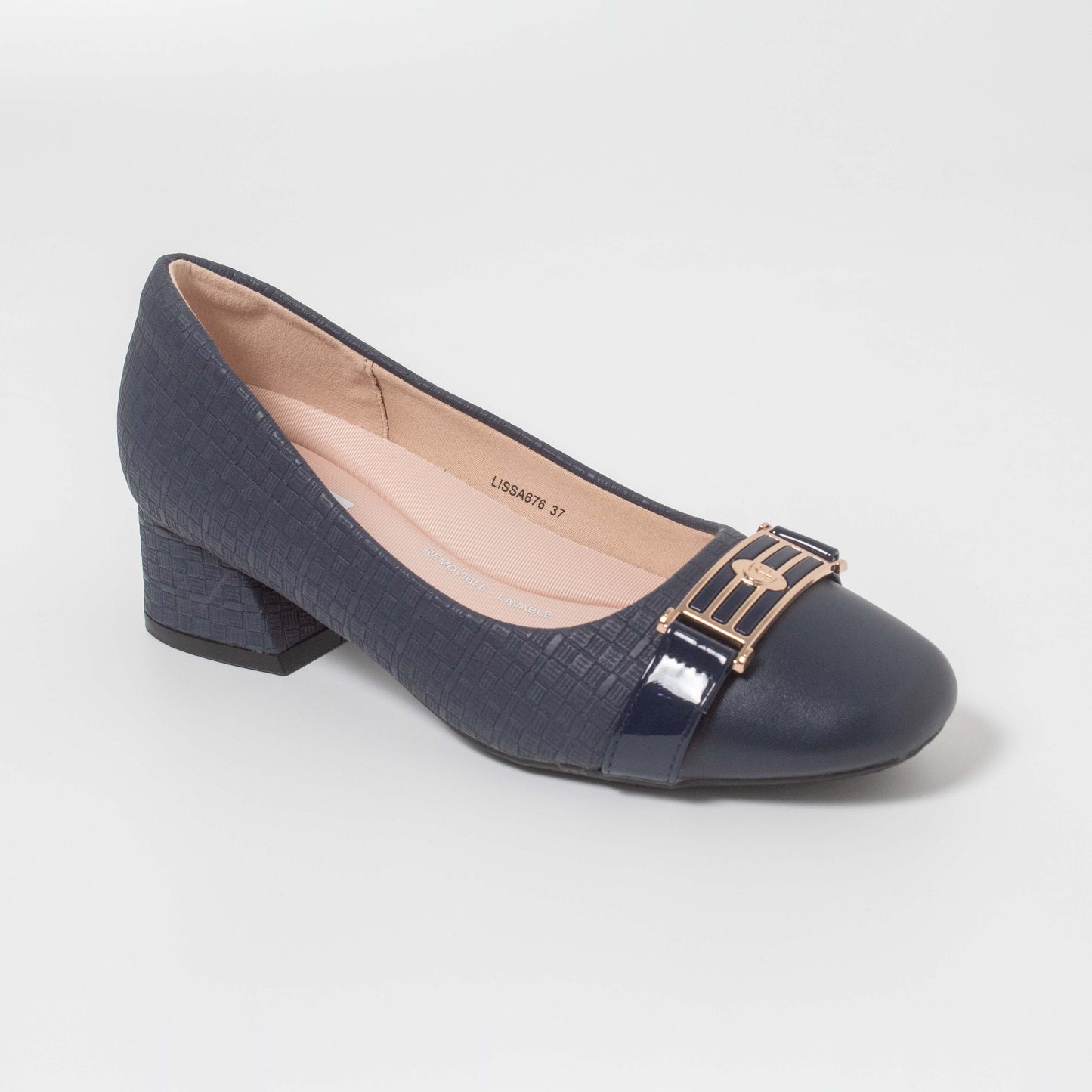 LISSA676LA CASUAL VESTIR TACÓN Azul 39
