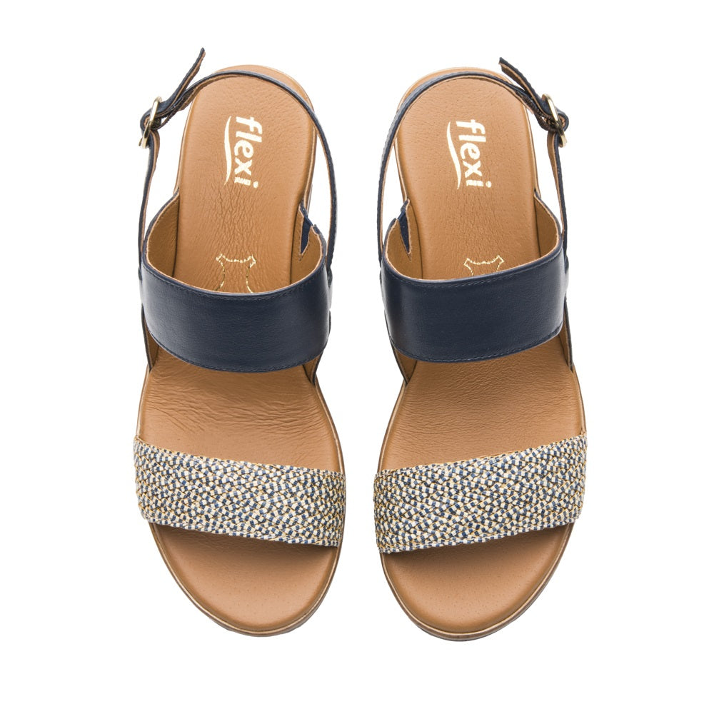 113325 SANDALIAS CUÑA EMILY Azul
