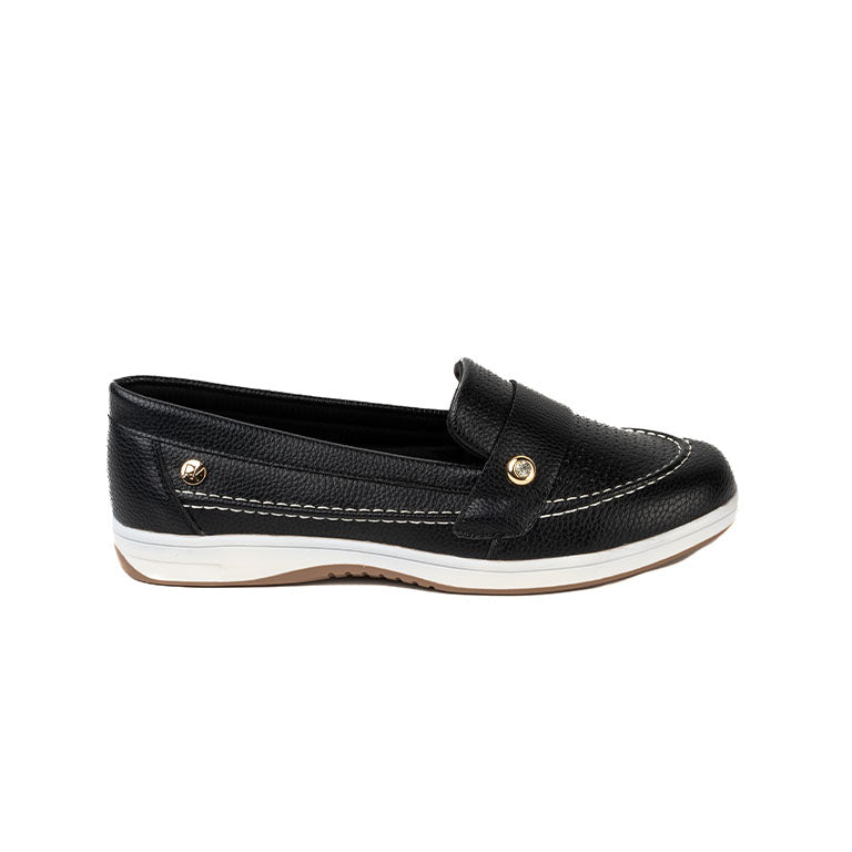 RIKELI116A CASUAL MOCASINES CMS 2 Negro