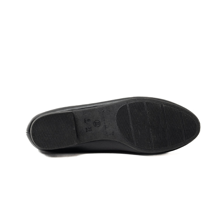 RIKELI44 CASUAL BALLERINA FLAT Negro