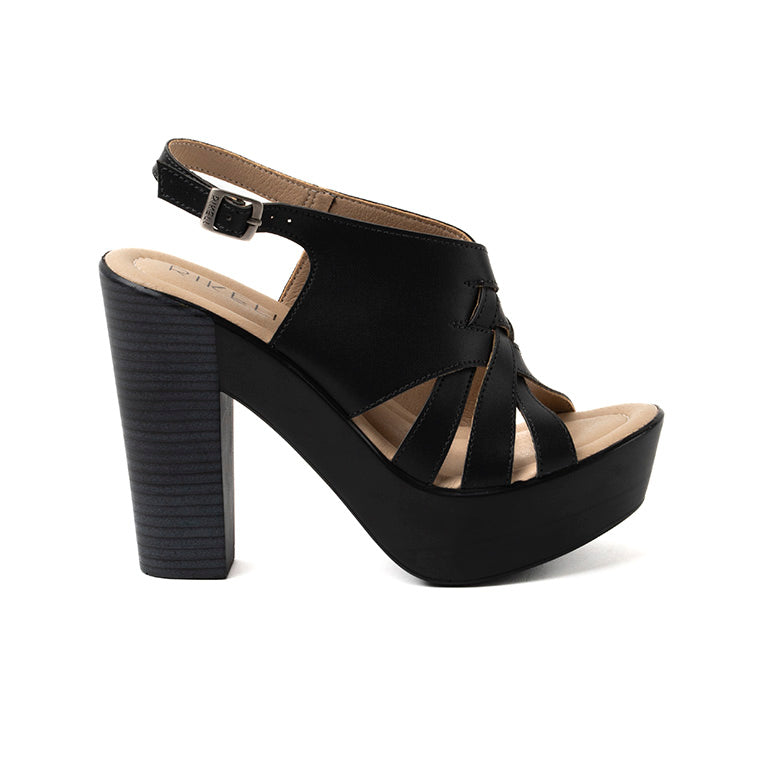 RK 157-74 SANDALIAS TACÓN CMS 12 Negro