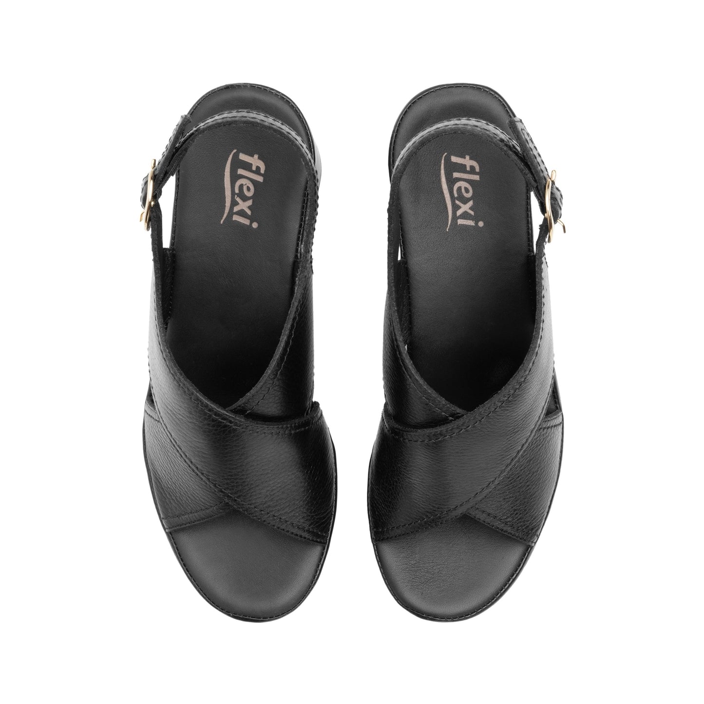 122701 SANDALIAS TACÓN BIRGIT Negro