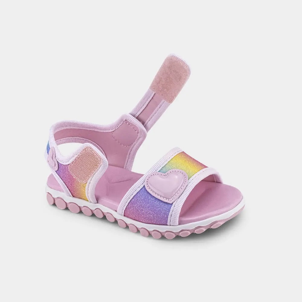 1103249 CASUAL SANDALIAS FLAT Rosado