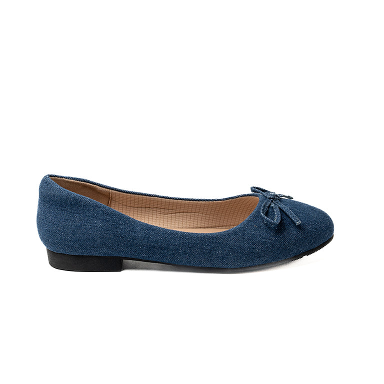 RIKELI44 CASUAL BALLERINA FLAT Azul