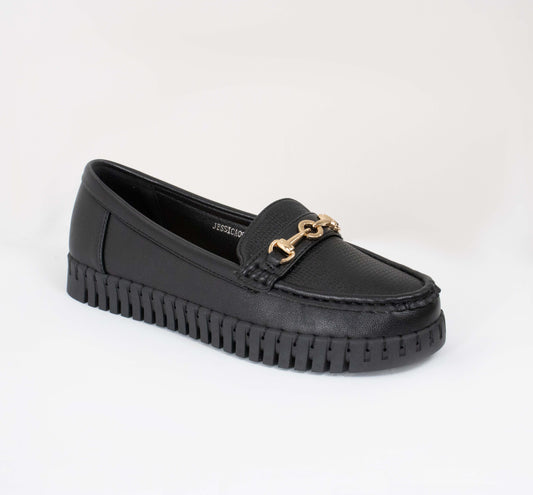 JESSICA097LA CASUAL MOCASINES CASUAL Negro