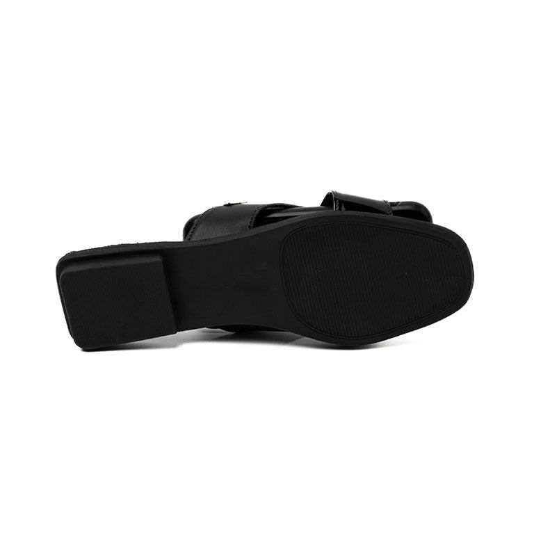 RK 319-02 CASUAL SANDALIAS FLAT Negro