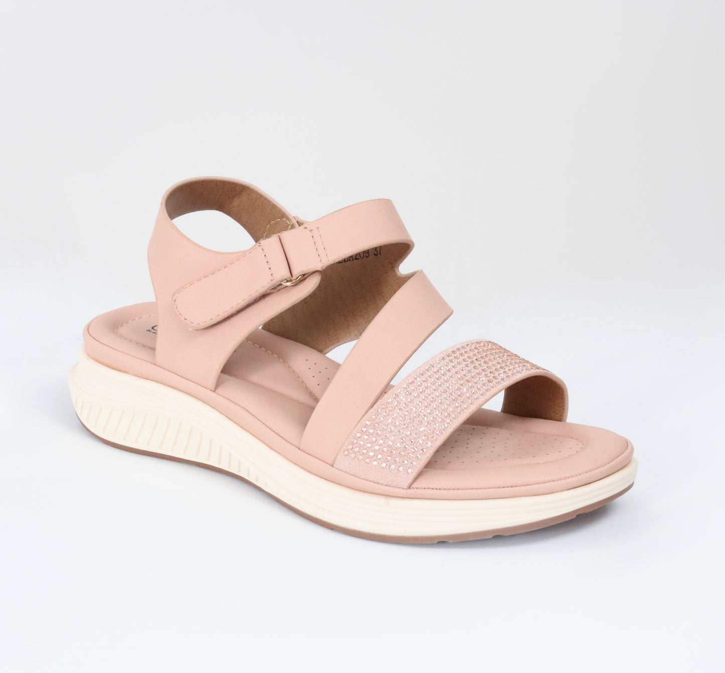 KANELA209LA CASUAL SANDALIAS CON HEBILLA Rosado