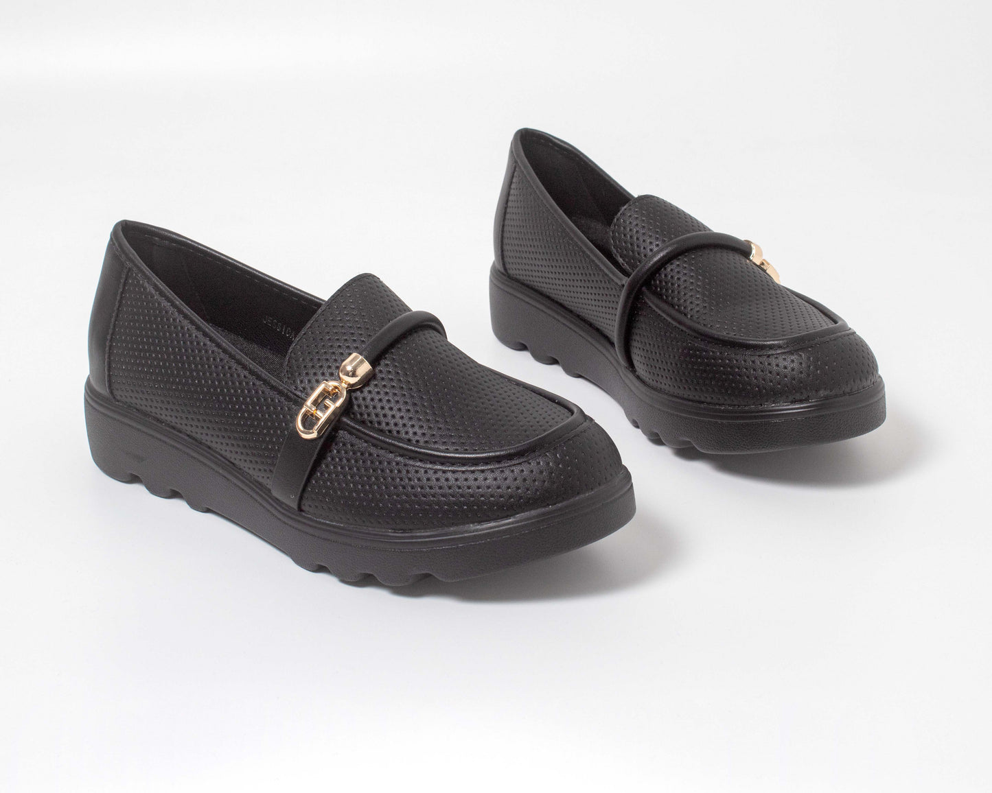 JESSICA101LA CASUAL MOCASINES SLIP-ON (DE METER) Negro