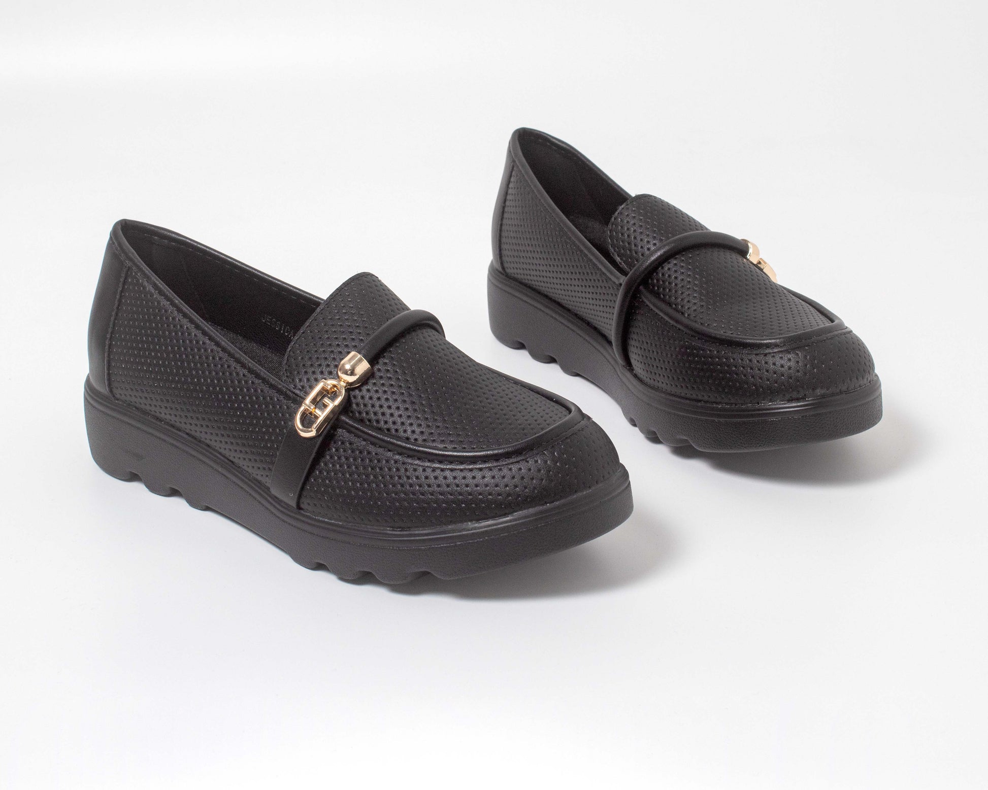 JESSICA101LA CASUAL MOCASINES SLIP-ON (DE METER) Negro