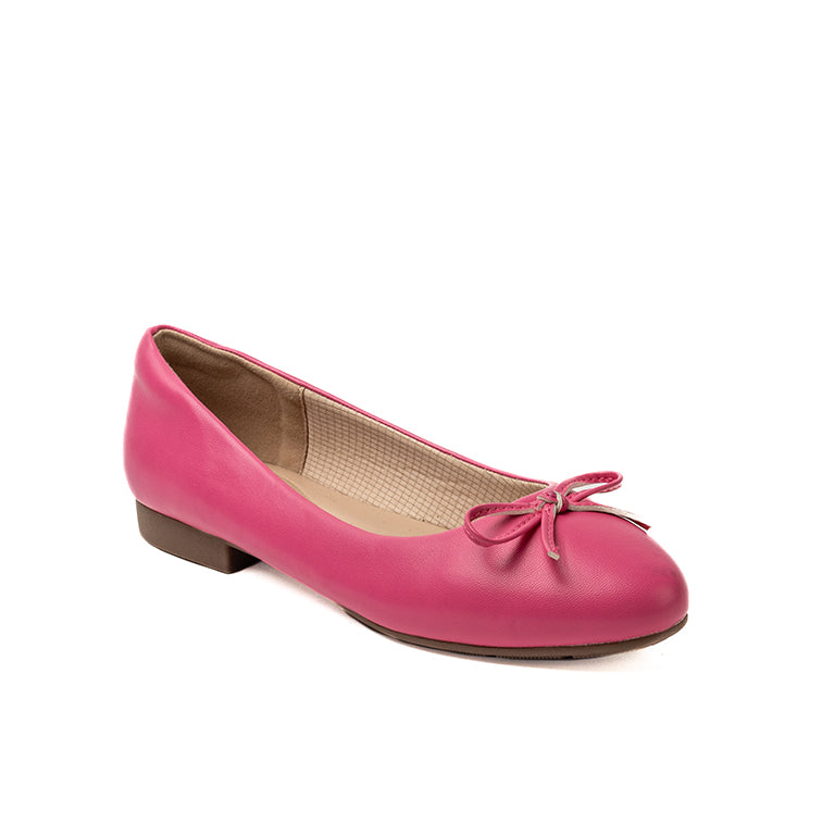 RIKELI44 CASUAL BALLERINA FLAT Fushia