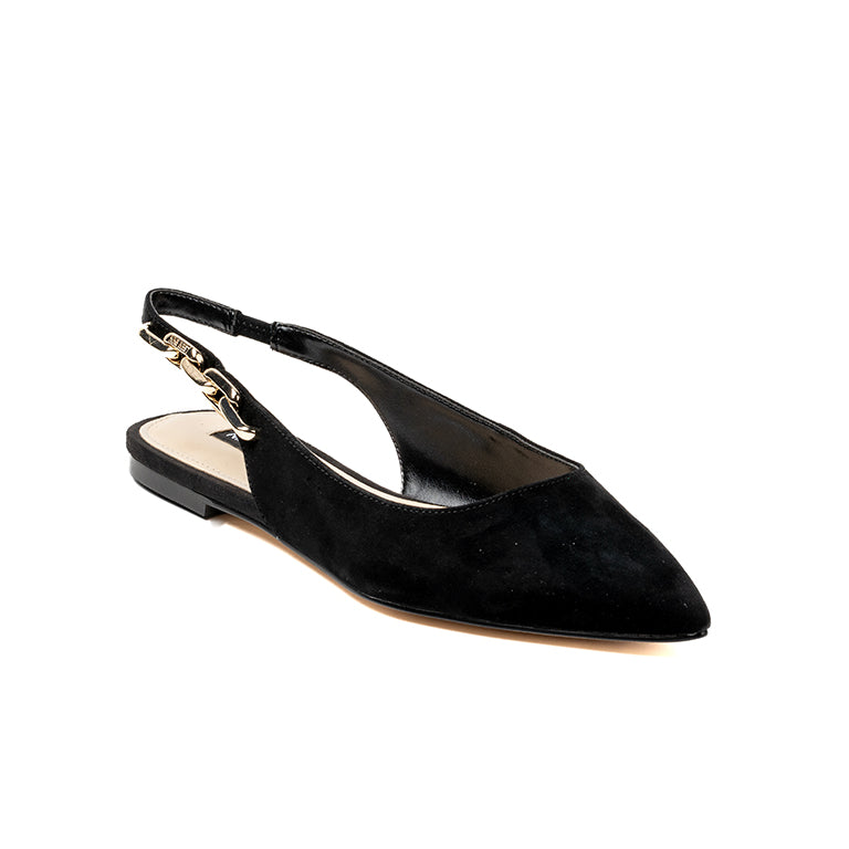 WNBABBY CASUAL BALLERINA FLAT Negro