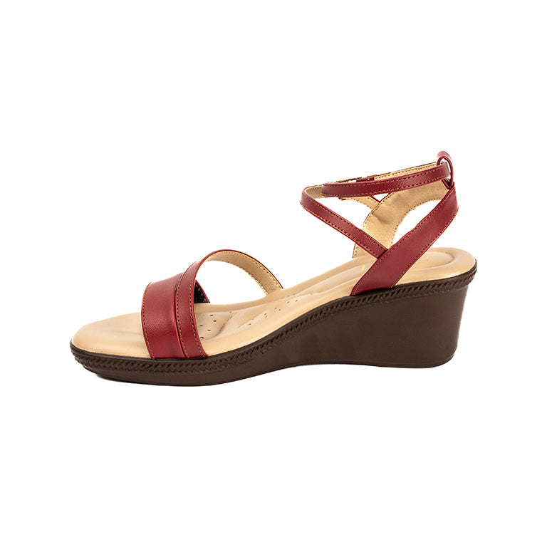 RK 342-07 SANDALIAS PLATAFORMA CMS 5 Vino