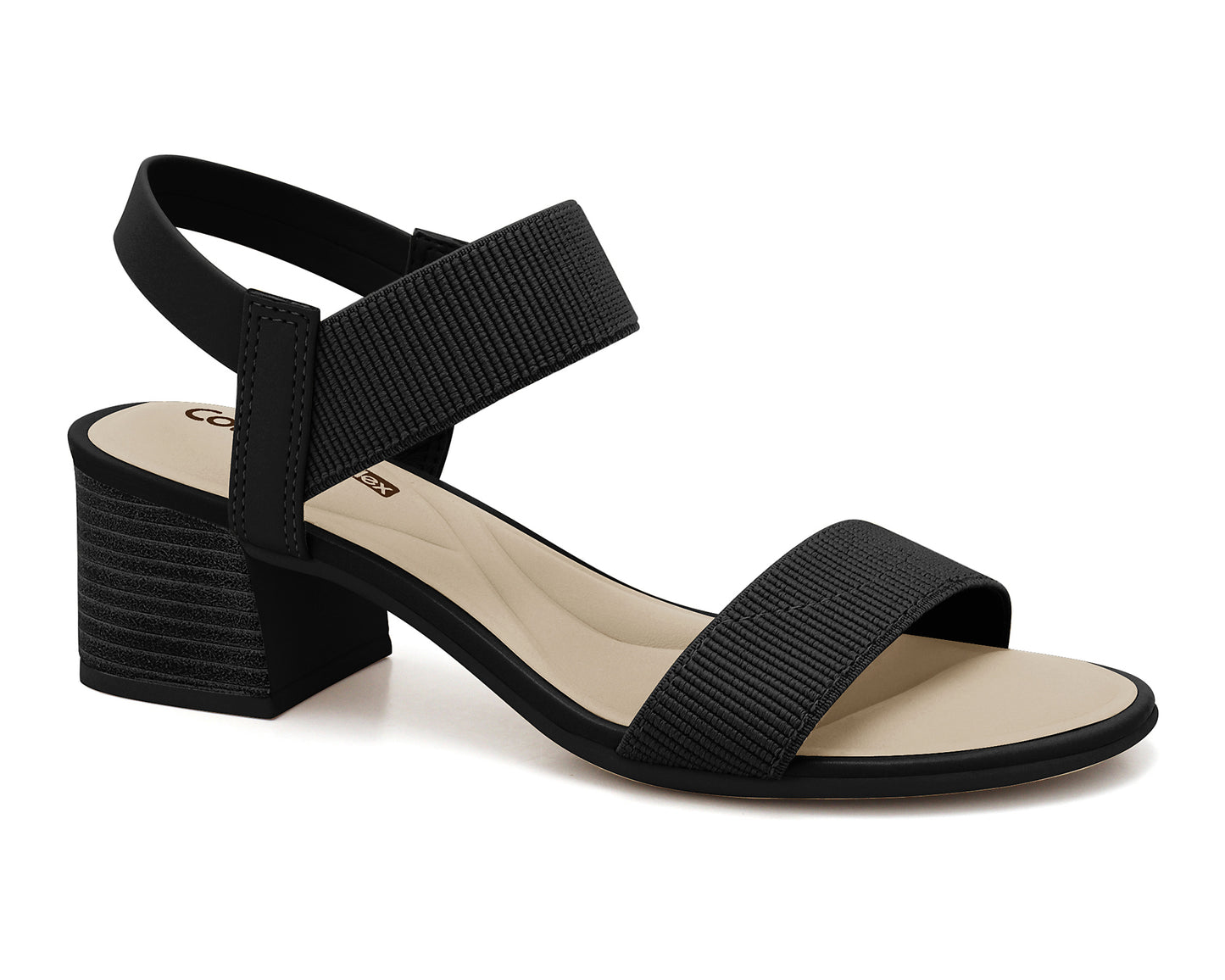 24-56401 CASUAL SANDALIAS TACÓN Negro
